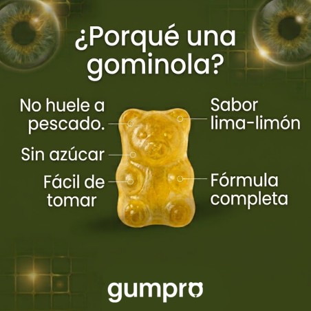 Vision en Gominolas AREDS + Luteína y Zinc | Gumpro