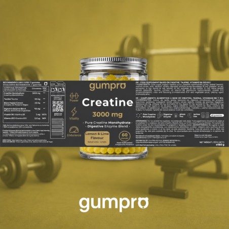 Etiqueta Gumpro Creatina
