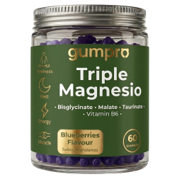 Gominolas de magnesio (triple) · Descanso y energía | Gumpro