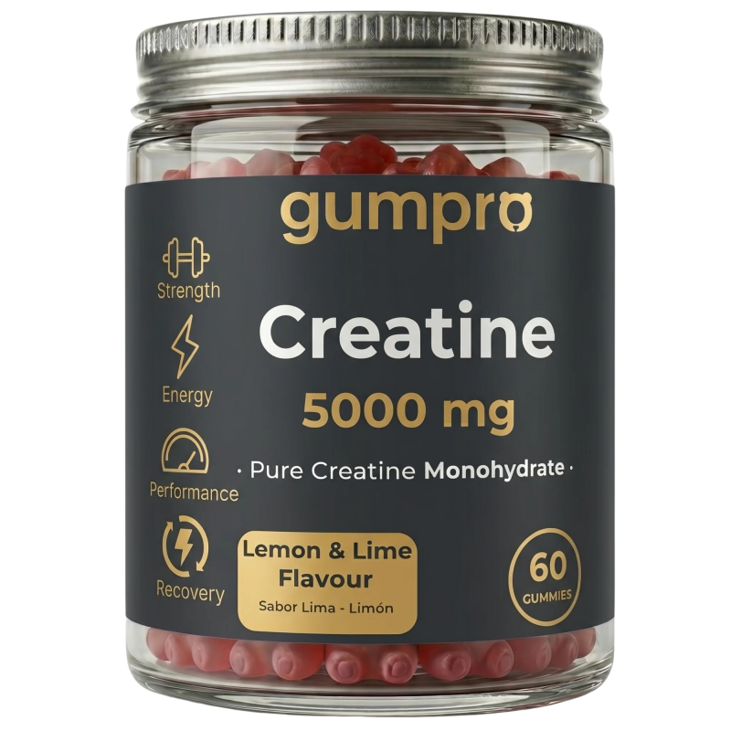 Gominolas de creatina monohidrato · Fuerza y rendimiento | Gumpro