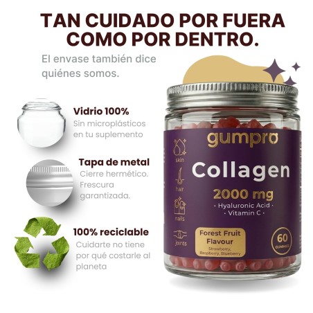 Gominolas de colágeno · Cabello, piel y uñas | Gumpro