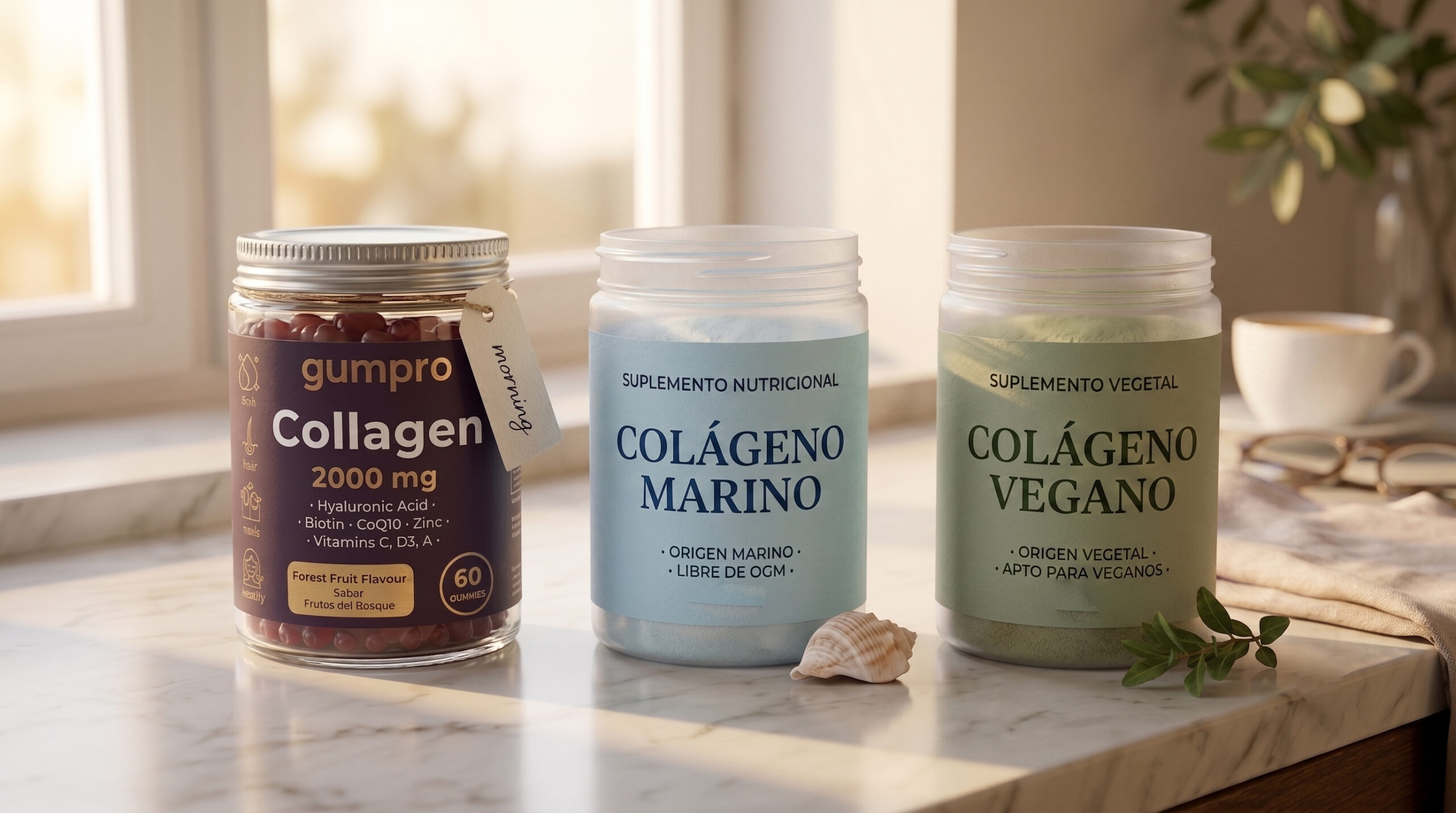 Colágeno hidrolizado vs marino vs vegano: cuál elegir según la evidencia 1