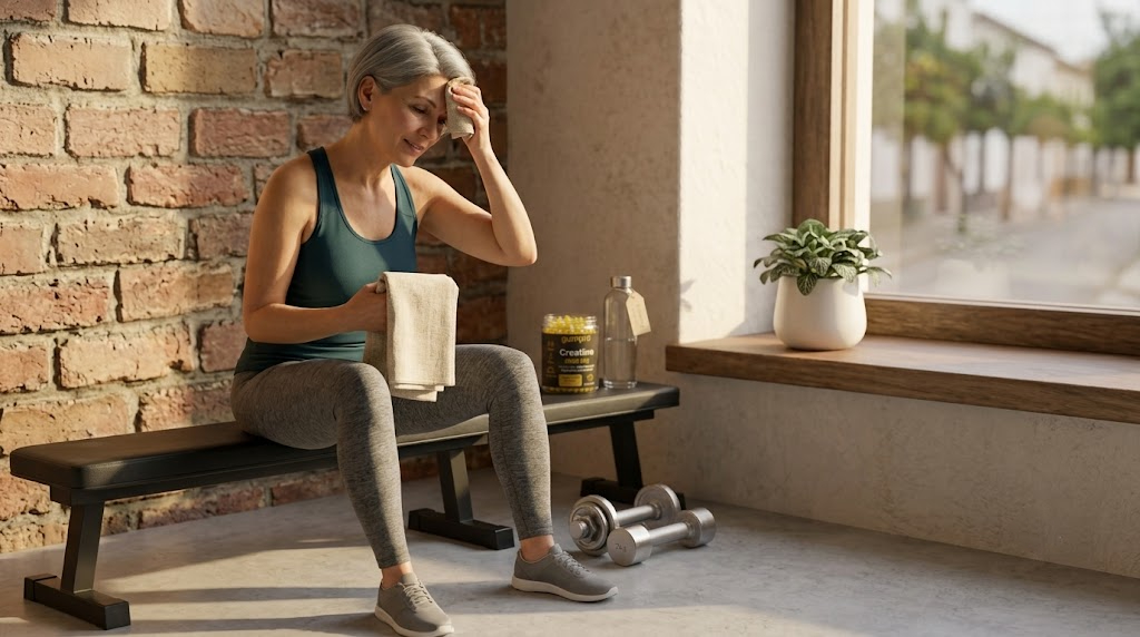 Creatina en la menopausia: qué dice la evidencia sobre músculo, hueso y cabeza 1